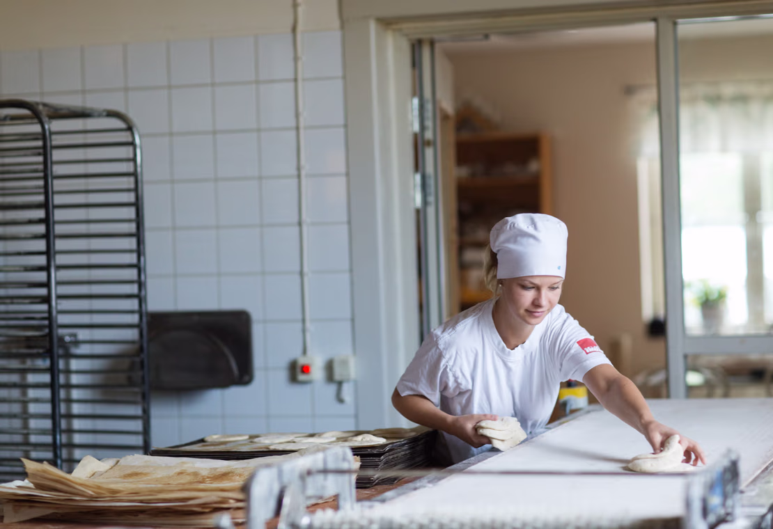 Bedriftseier av et bakeri
